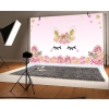 Tło fotograficzne urodziny sesja zdjęciowa jednorożec unicorn 100x150 cm
